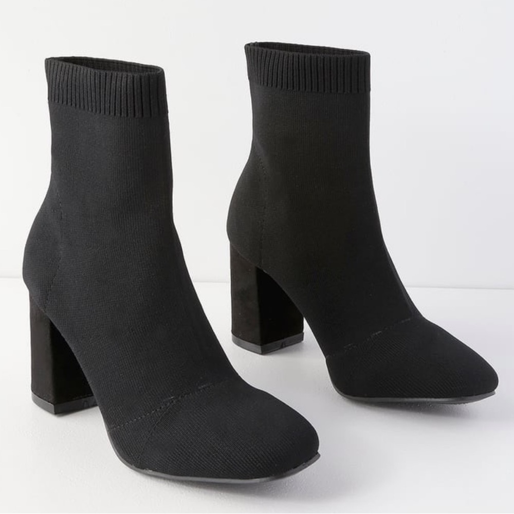 Mia Erika Stretch Bootie in Black Fly